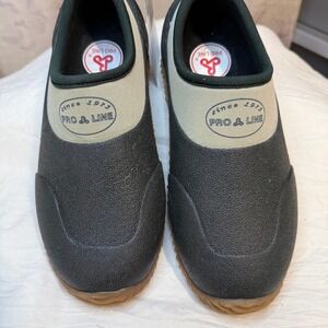 PRO LINE Camper All Purpose Moc Shoes 151TAN Waterproof‎ Slip On.  Women 6